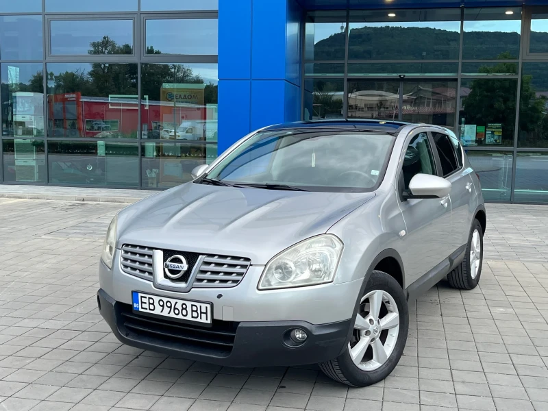 Nissan Qashqai 1.6i 114k.c. * ГАЗ * Кожа * Подгрев * Keyless, снимка 1 - Автомобили и джипове - 47448079