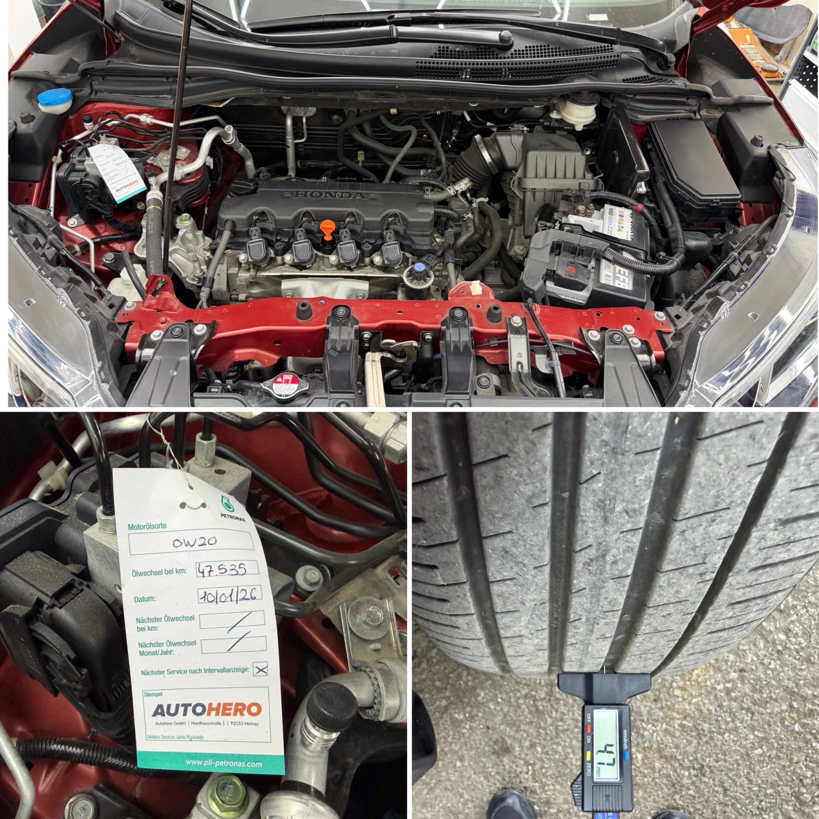 Honda Cr-v 2.0i* 4x4* СЕРВИЗНА КНИЖКА С ПЪЛНА ИСТОРИЯ В ХОНДА, снимка 16 - Автомобили и джипове - 55132920