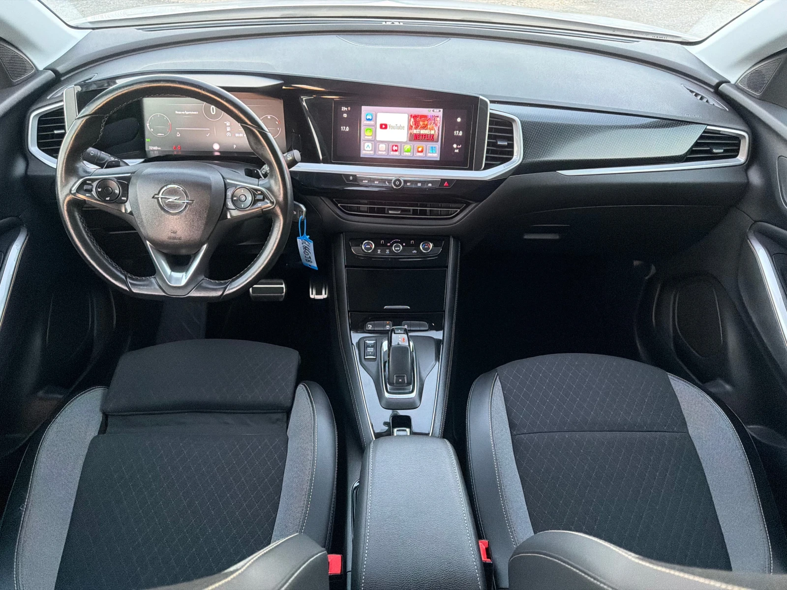 Opel Grandland X GS LINE / АВТОМАТИК / ЕВРО6 / 72 000 км / FACELIFT, снимка 10 - Автомобили и джипове - 56075556