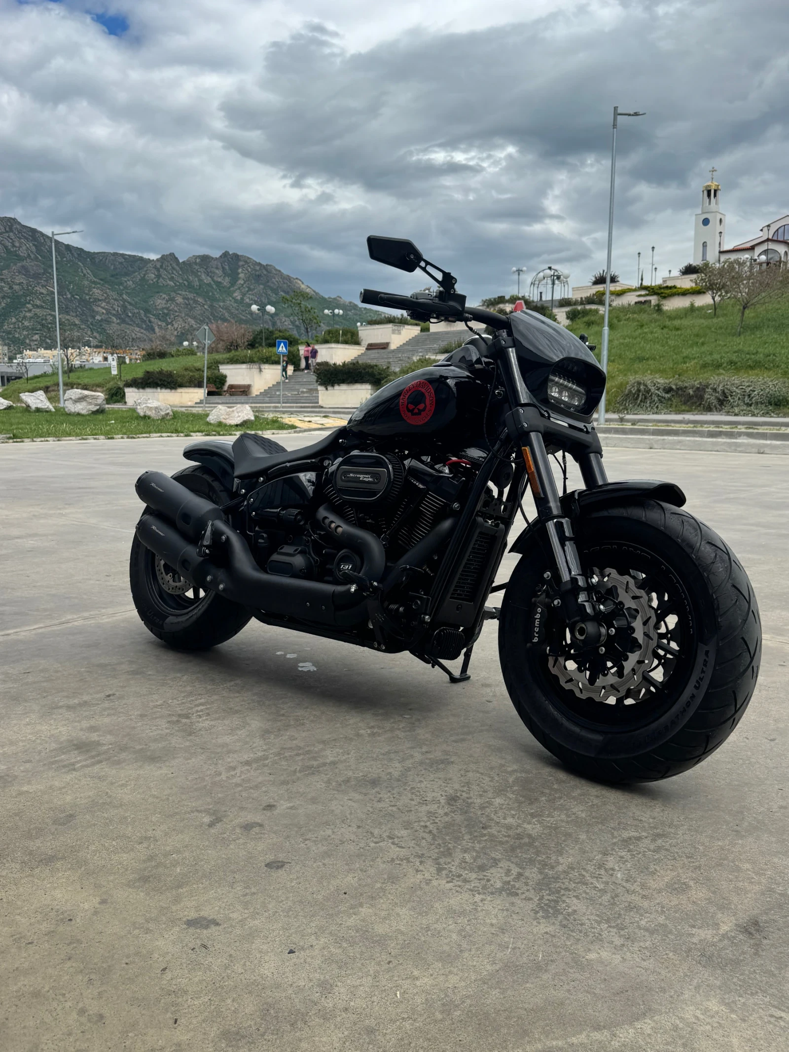 Harley-Davidson Softail Fat Bob 131 Screamin Eagle , снимка 5 - Мотоциклети и мототехника - 54527372