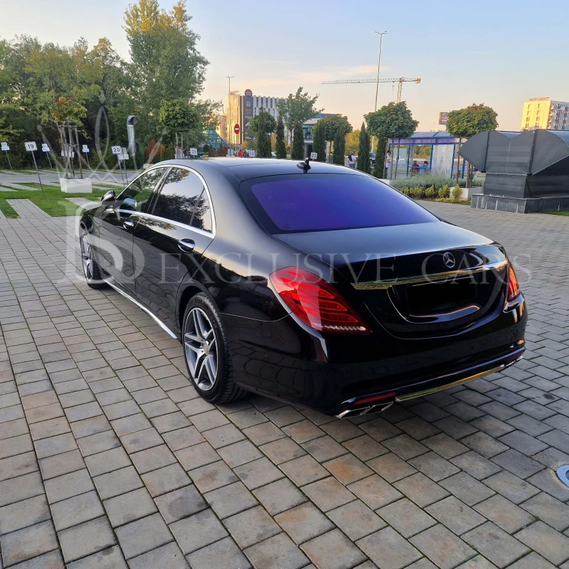 Mercedes-Benz S 500 * 4M* L* AMG* EXCLUSIVE* MASSAGE* BURMESTER, снимка 4 - Автомобили и джипове - 47378368