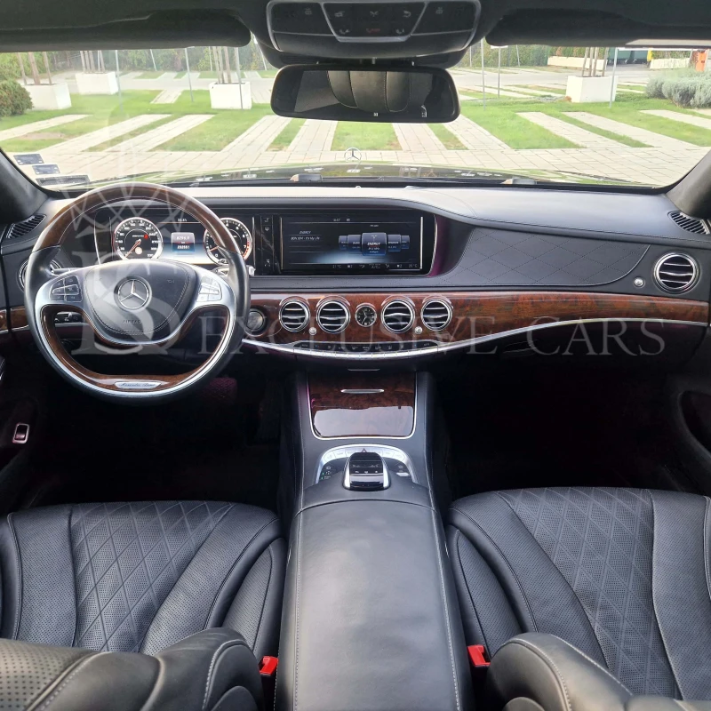 Mercedes-Benz S 500 * 4M* L* AMG* EXCLUSIVE* MASSAGE* BURMESTER, снимка 13 - Автомобили и джипове - 47378368