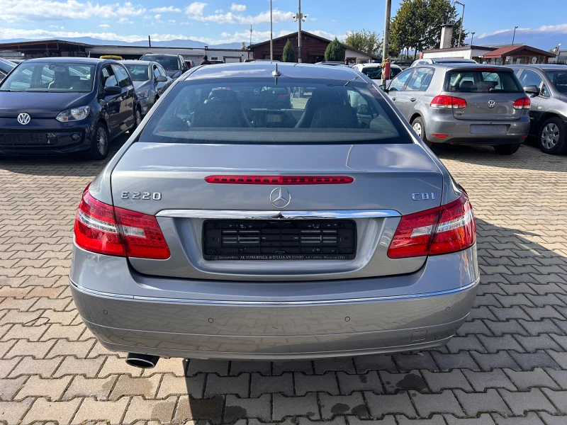 Mercedes-Benz E 220 CDI COUPE AVTOMAT/KOJA/NAVI ЛИЗИНГ, снимка 7 - Автомобили и джипове - 47433081