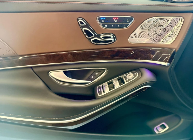 Mercedes-Benz S 350 Long* 4Мatic* Full* Лизинг* Burm* Обдух* Подгрев, снимка 7 - Автомобили и джипове - 51027146