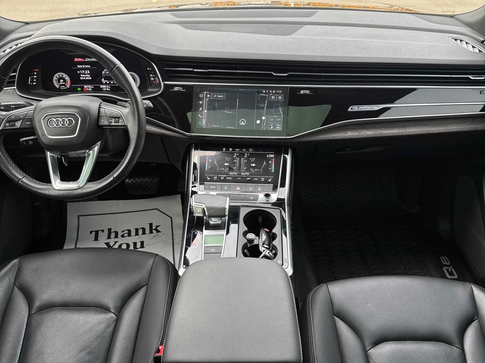 Audi Q8  Technik 55 TFSI quattro / CARFAX / ЦЕНА ДО БЪЛГАР, снимка 9 - Автомобили и джипове - 55897394