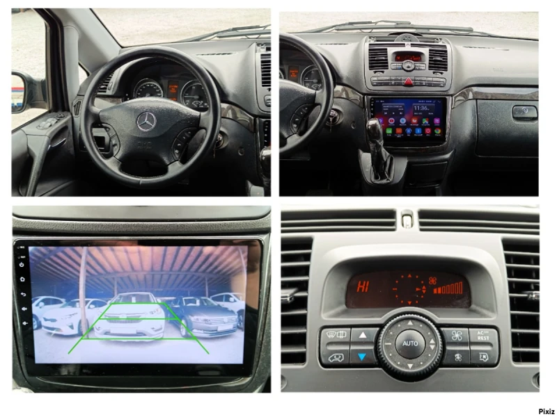 Mercedes-Benz Viano 3.0 CDi* LONG* 7+ 1* Ambiente* АВТОМАТИК* Luxury* , снимка 12 - Бусове и автобуси - 52916019