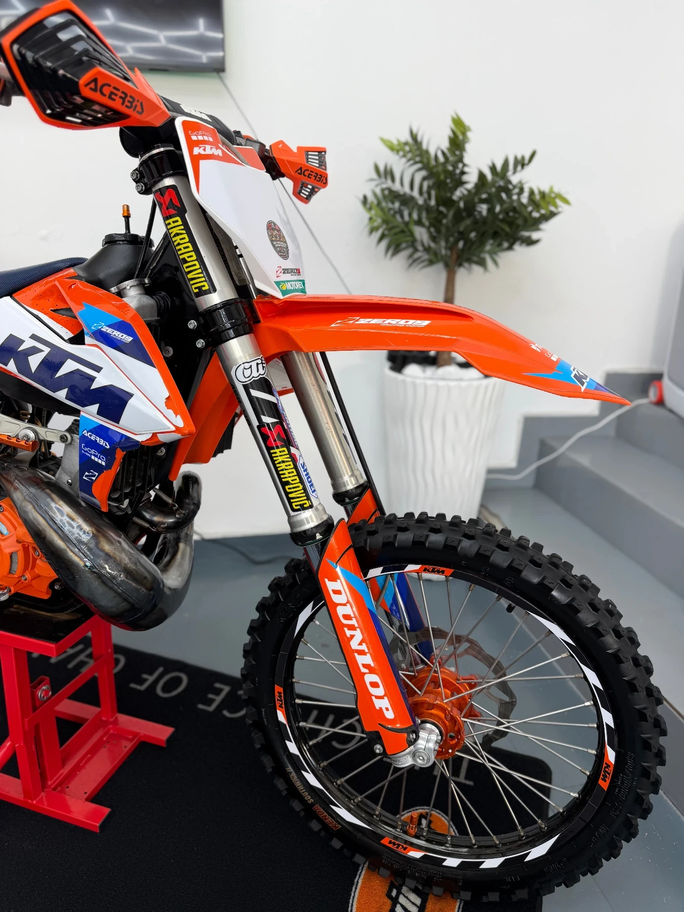 Ktm SX 250 HGS /Тунинг капли /Като нов , снимка 6 - Мотоциклети и мототехника - 54759523