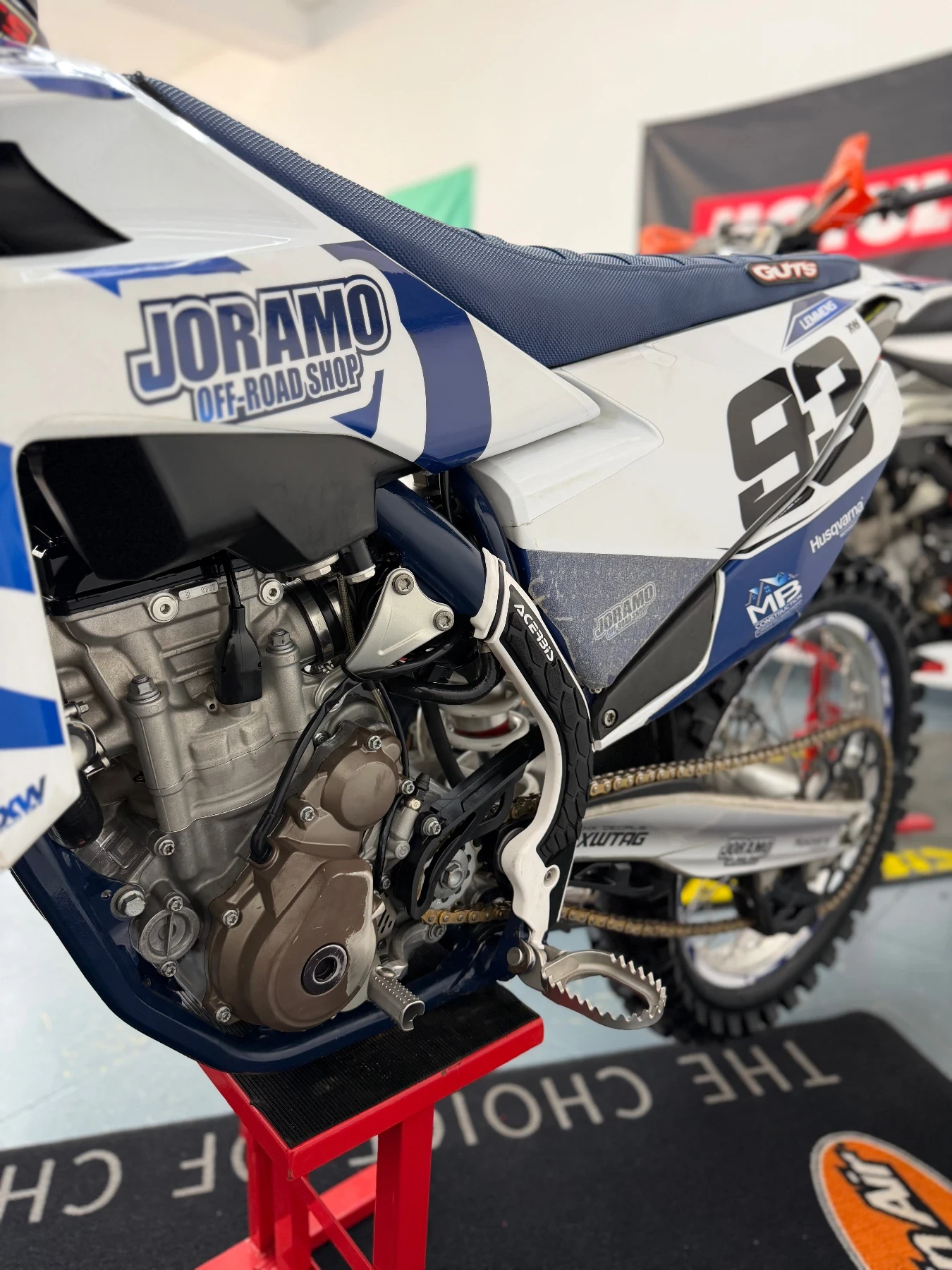 Husqvarna FC 250 2022г /95 часа /2 режима/Тракшън/Лънч/Стартер , снимка 8 - Мотоциклети и мототехника - 54759523