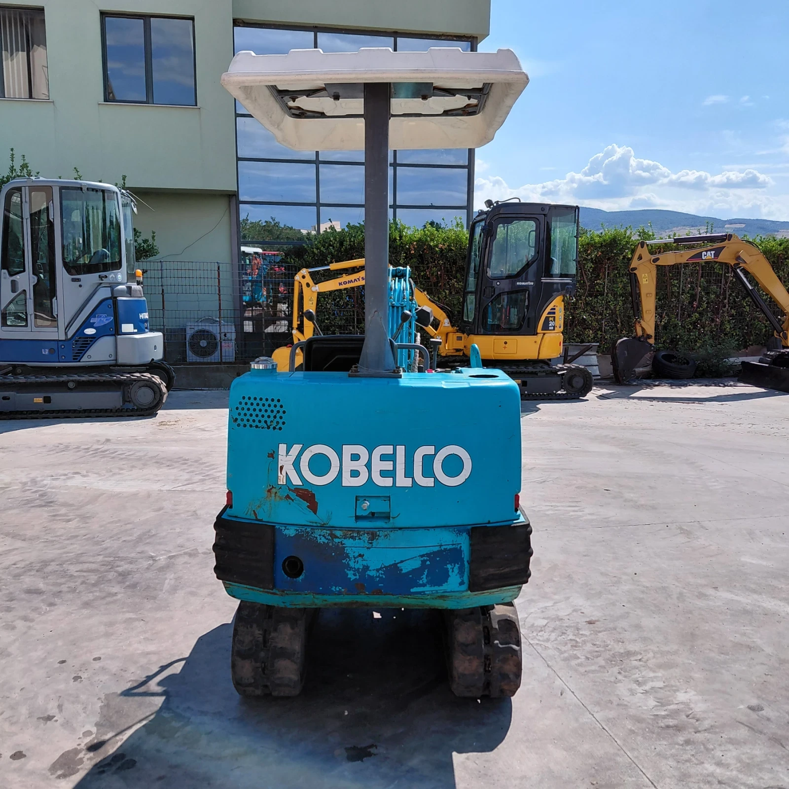Багер Kobelco SK014 * 1800 МОТОЧАСА * ЛИНИЯ ЗА ЧУК * , снимка 4 - Индустриална техника - 54162274