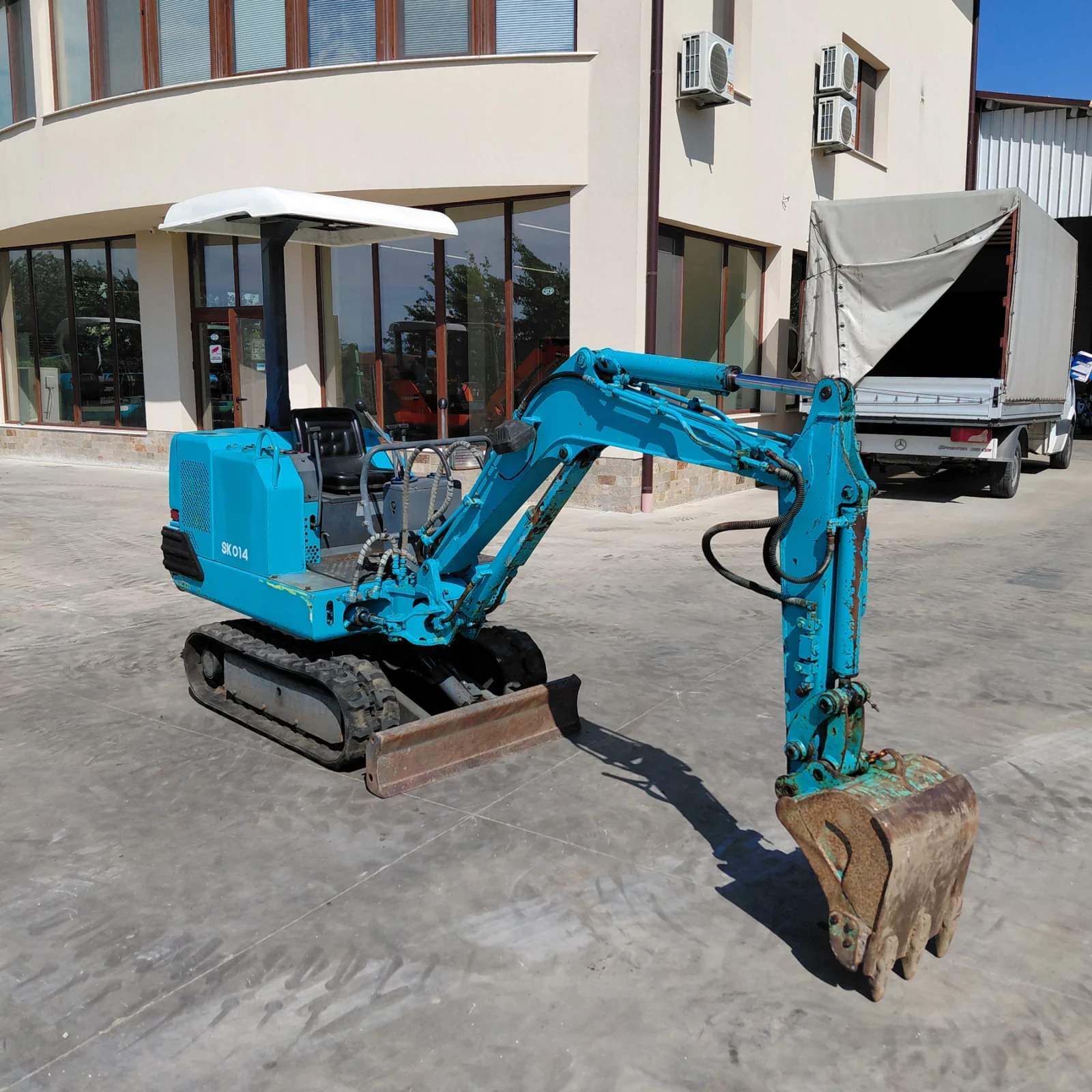 Багер Kobelco SK014 * 1800 МОТОЧАСА * ЛИНИЯ ЗА ЧУК * , снимка 7 - Индустриална техника - 54162274