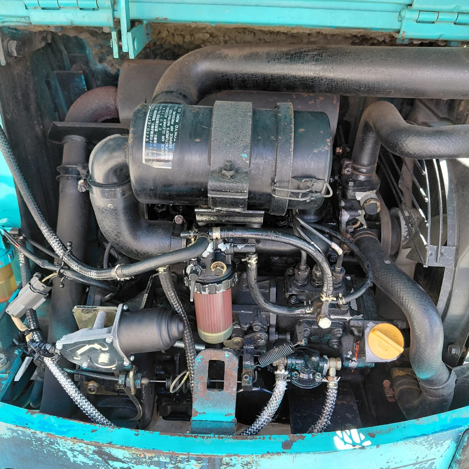 Багер Kobelco SK014 * 1800 МОТОЧАСА * ЛИНИЯ ЗА ЧУК * , снимка 11 - Индустриална техника - 54162274