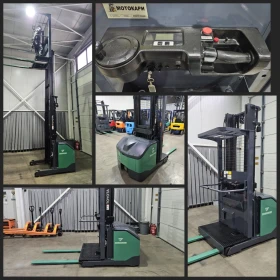 Електрокар Toyota Рийчтрак за подредба на рафтове., снимка 14