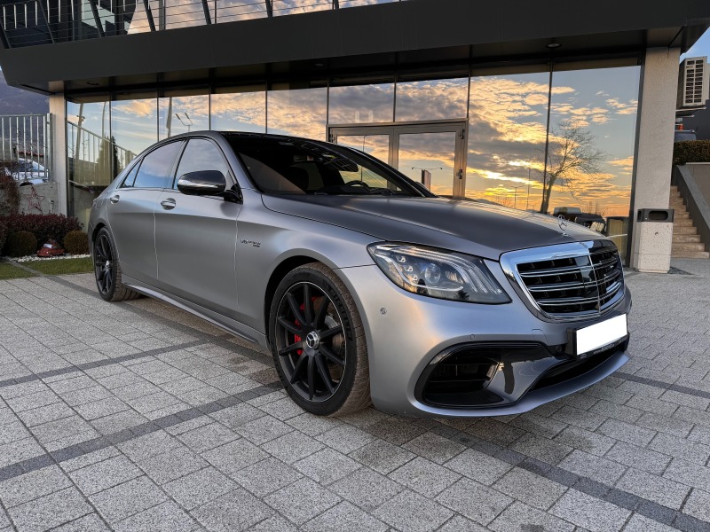 Mercedes-Benz S 63 AMG 4matic+ Carbon , снимка 1 - Автомобили и джипове - 43503964