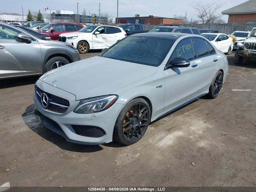 Mercedes-Benz C 43 AMG Burmester* Nardo Gray, снимка 2 - Автомобили и джипове - 54562026