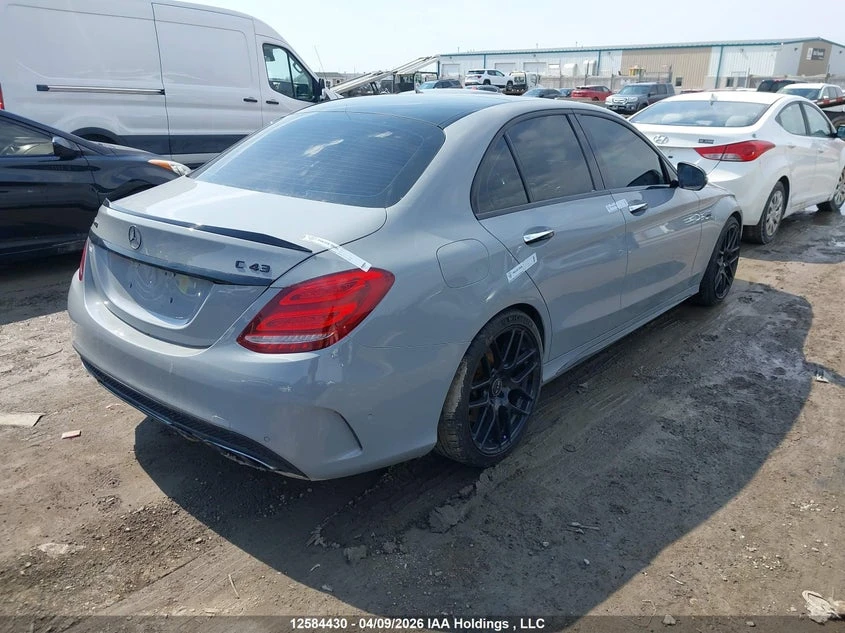 Mercedes-Benz C 43 AMG Burmester* Nardo Gray, снимка 3 - Автомобили и джипове - 54562026