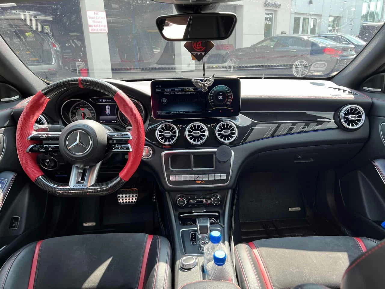 Mercedes-Benz CLA 45 AMG 4MATIC * BUCKET SEATS* КАРБОН* МНОГО ДОРАБОТКИ* , снимка 9 - Автомобили и джипове - 55614618