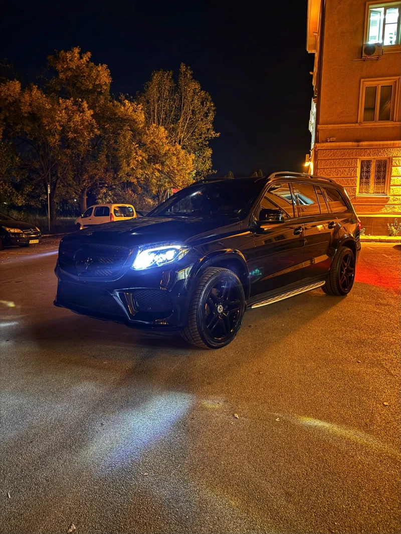 Mercedes-Benz GLS 350 AMG/Обдух/Подгрев/HeadUp/Печка/Панорма/360/Вакум/, снимка 10 - Автомобили и джипове - 53103154