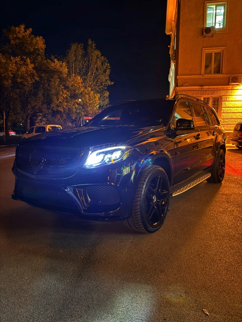 Mercedes-Benz GLS 350 AMG/Обдух/Подгрев/HeadUp/Печка/Панорма/360/Вакум/, снимка 5 - Автомобили и джипове - 52690851