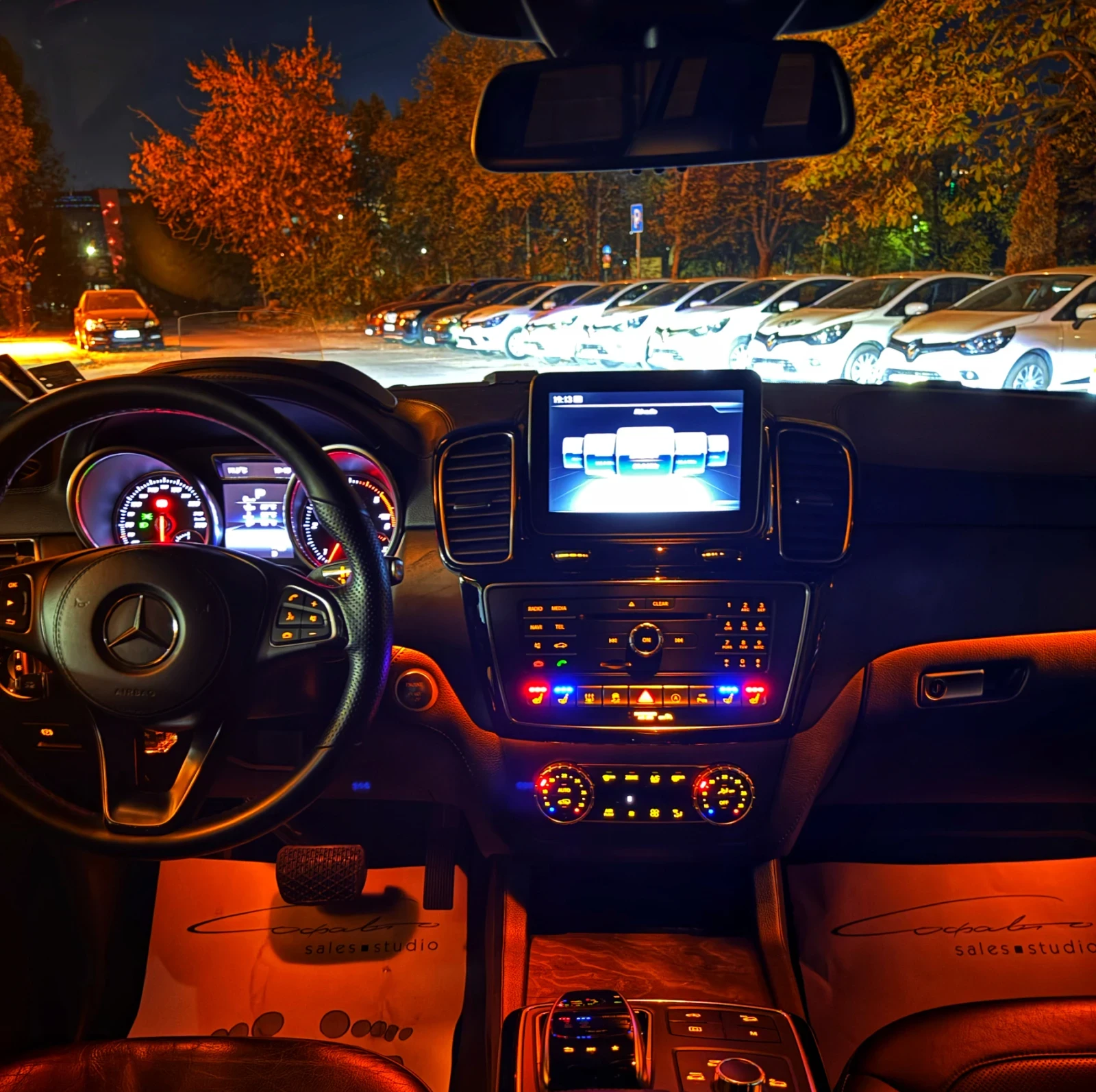 Mercedes-Benz GLS 350 AMG/Обдух/Подгрев/HeadUp/Печка/Панорма/360/Вакум/ - изображение 9