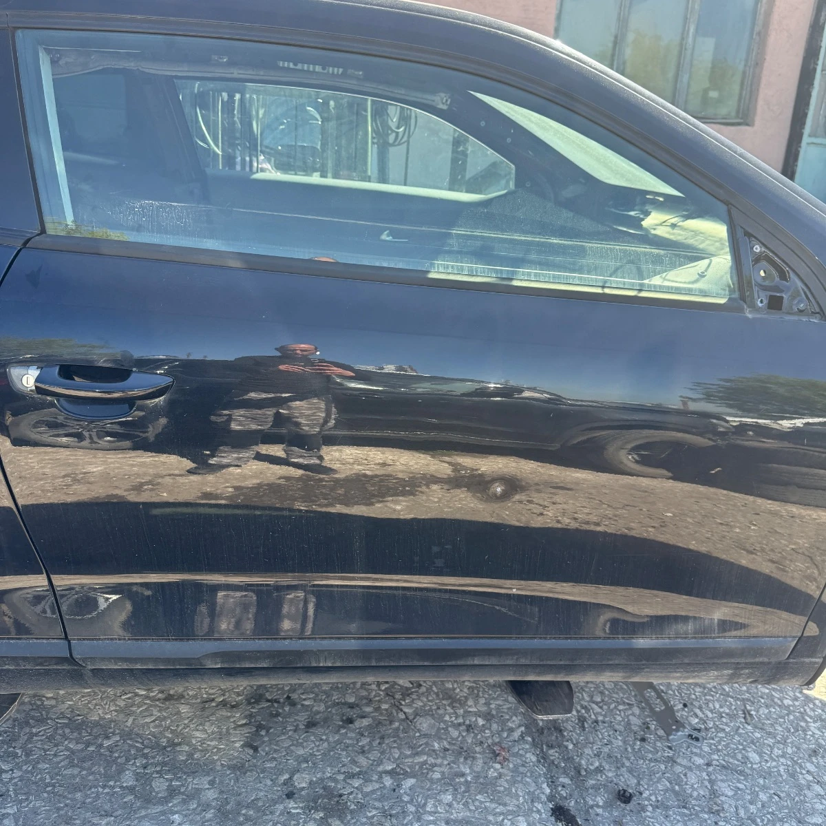Предна дясна врата черна за VW Sirocco 210-210