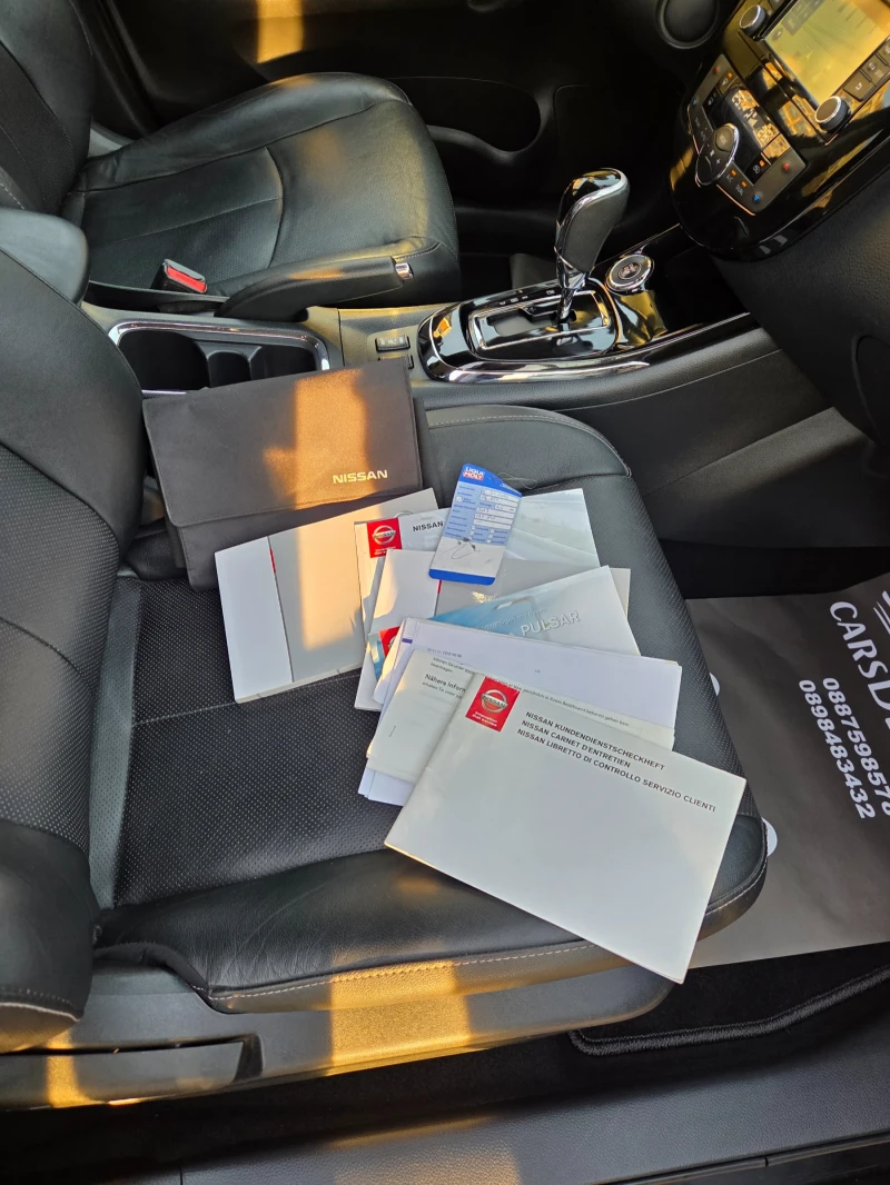 Nissan Pulsar БЕНЗИН-АВТОМАТ-ТОП, снимка 16 - Автомобили и джипове - 52391575