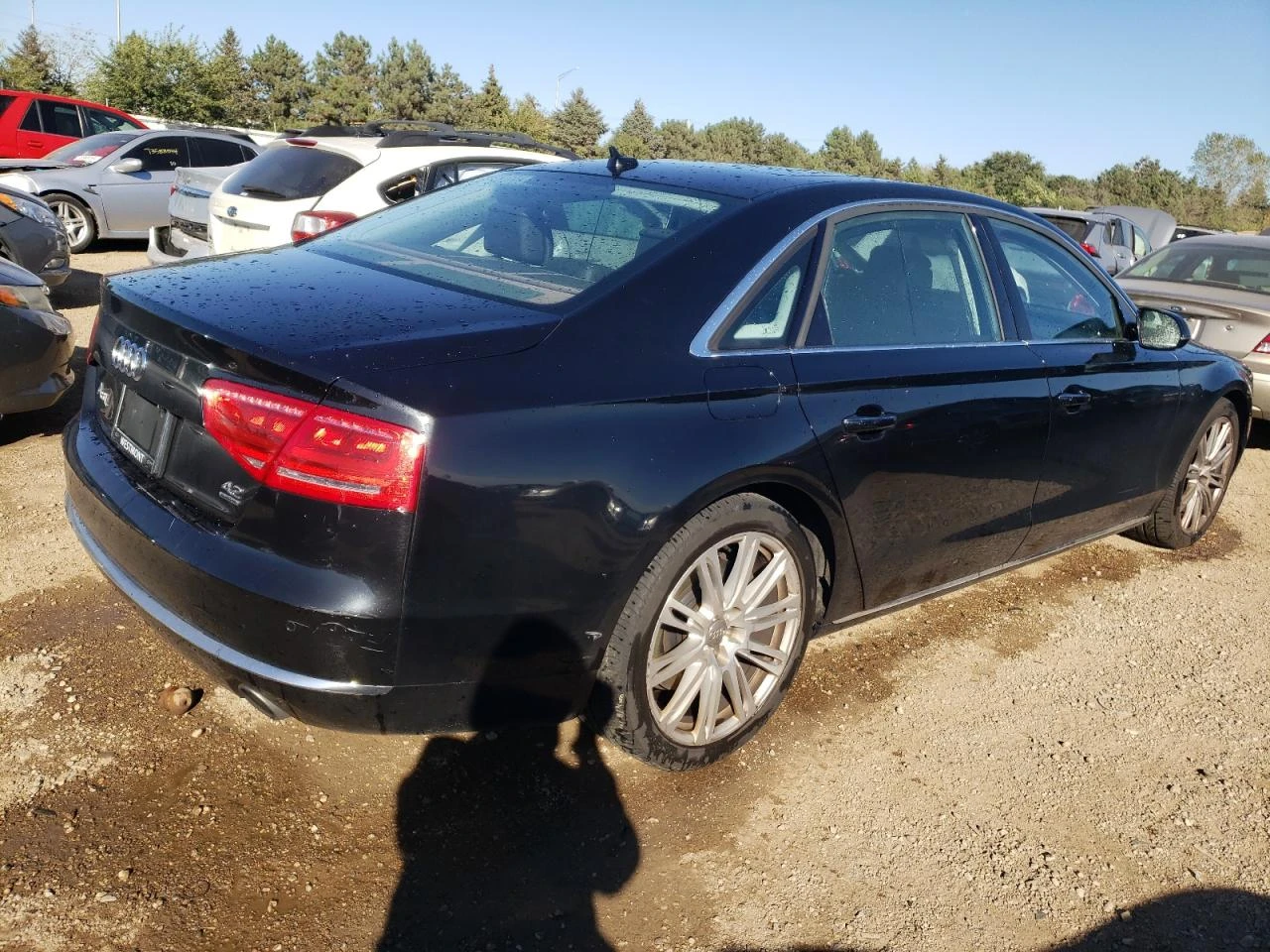 Audi A8 L 4.2 V8 * Подгрев* Обдухване* Щори* Дистроник* Ма - изображение 4