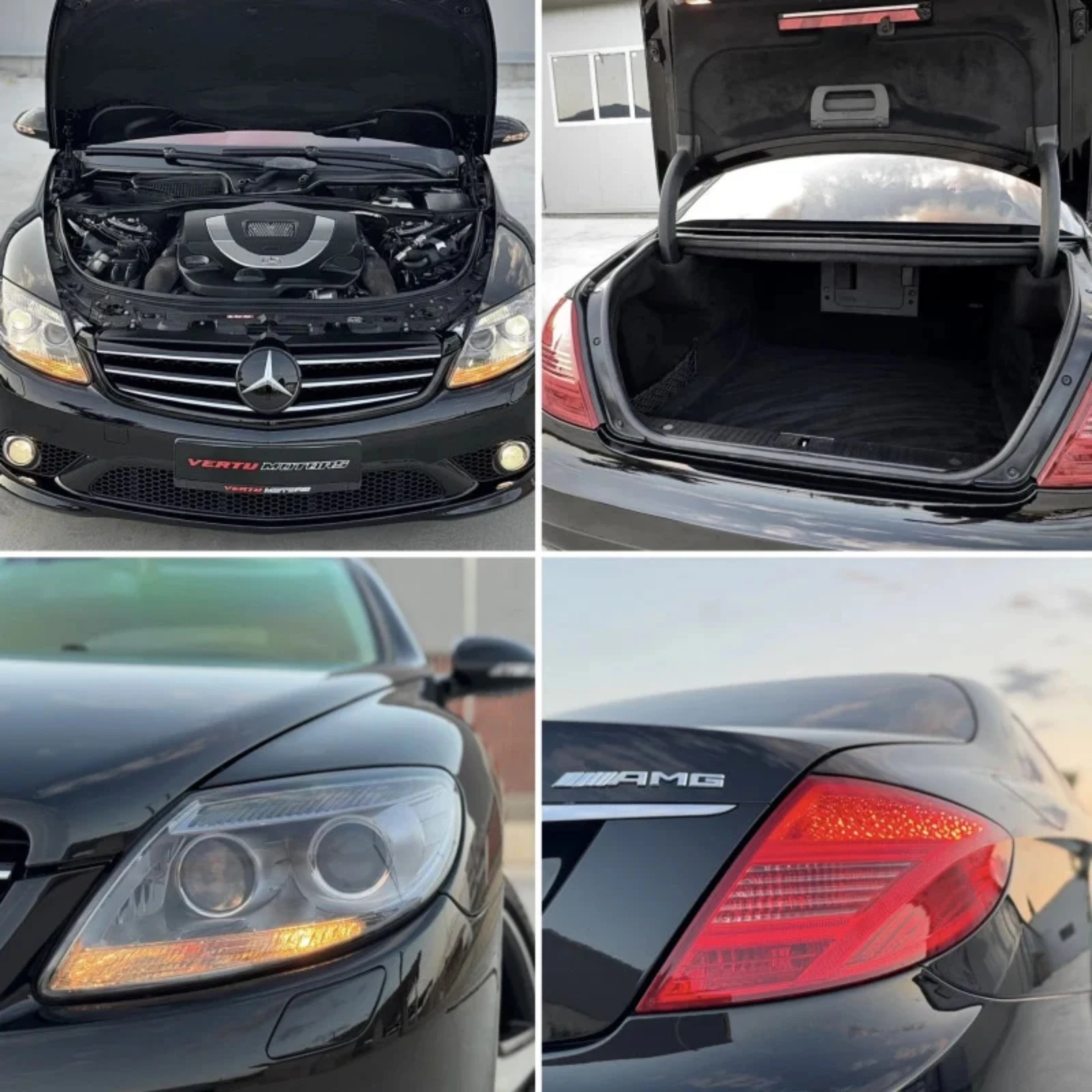 Mercedes-Benz CL 500, снимка 9 - Автомобили и джипове - 54486977