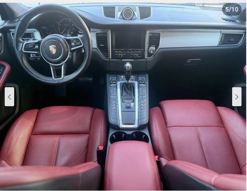 Porsche Macan TURBO* PDK* ПОДГРЕВ* ОБДУХВАНЕ* ДИСТРОНИК* КАМЕРА*, снимка 5 - Автомобили и джипове - 52020330