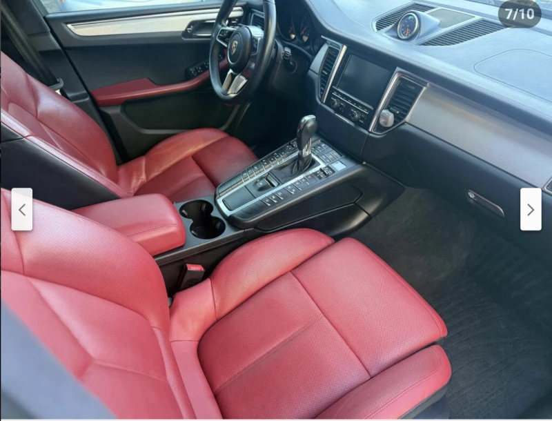 Porsche Macan TURBO* PDK* ПОДГРЕВ* ОБДУХВАНЕ* ДИСТРОНИК* КАМЕРА*, снимка 7 - Автомобили и джипове - 52020330