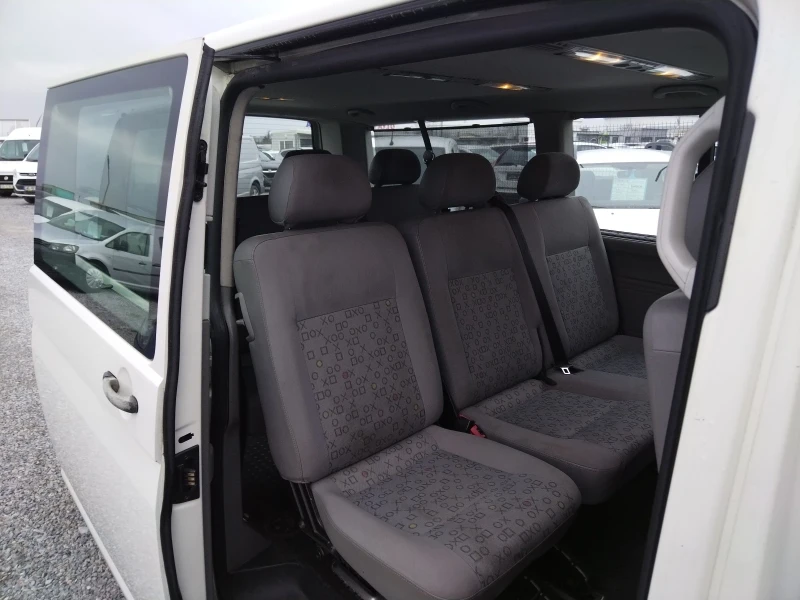 VW Caravelle Темпомат, автоматик, печка, long, , снимка 12 - Бусове и автобуси - 49314623