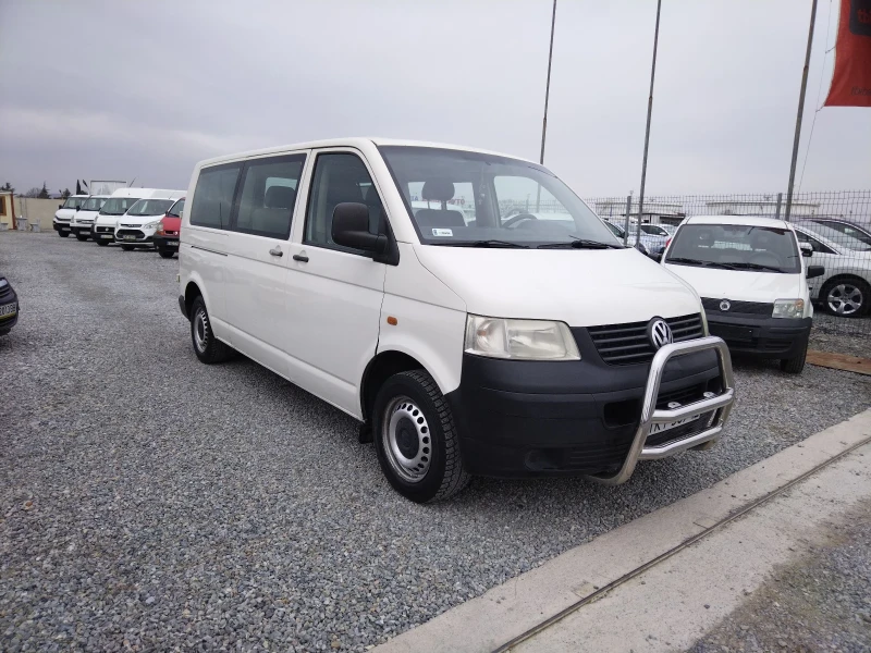 VW Caravelle Темпомат, автоматик, печка, long, , снимка 1 - Бусове и автобуси - 49314623