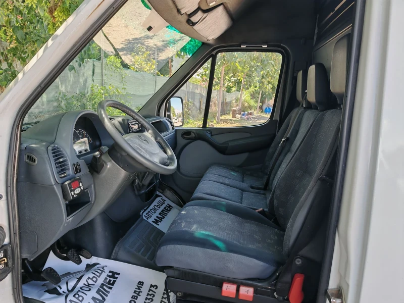 Mercedes-Benz Sprinter 313 313 CDI, 130 к.с., ХЛАДИЛЕН, КЛИМАТИК, снимка 10 - Бусове и автобуси - 51259001