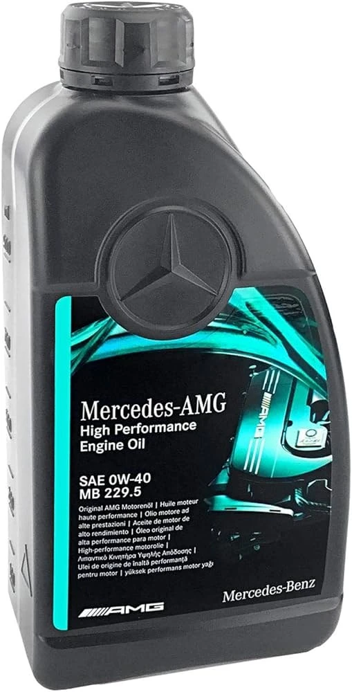 Масло MERCEDES-BENZ 0W40 AMG     A000989650811 FCCD / 229.5, снимка 1 - Части - 43983513