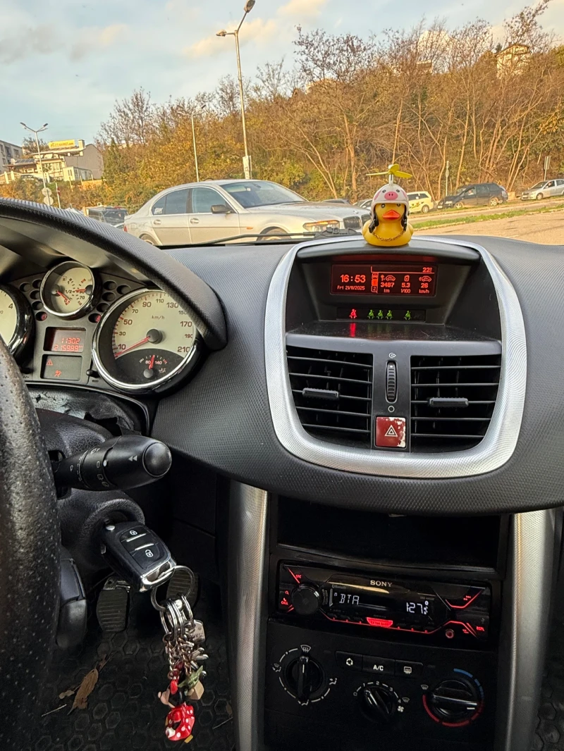 Peugeot 207 1.6 HDI, снимка 9 - Автомобили и джипове - 52515498