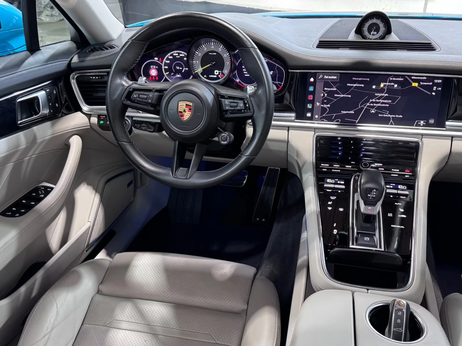 Porsche Panamera 4/E-HYBRID/462HP/PLATINUM/360/SP-CHRONO/KLESS/558z, снимка 6 - Автомобили и джипове - 55206721
