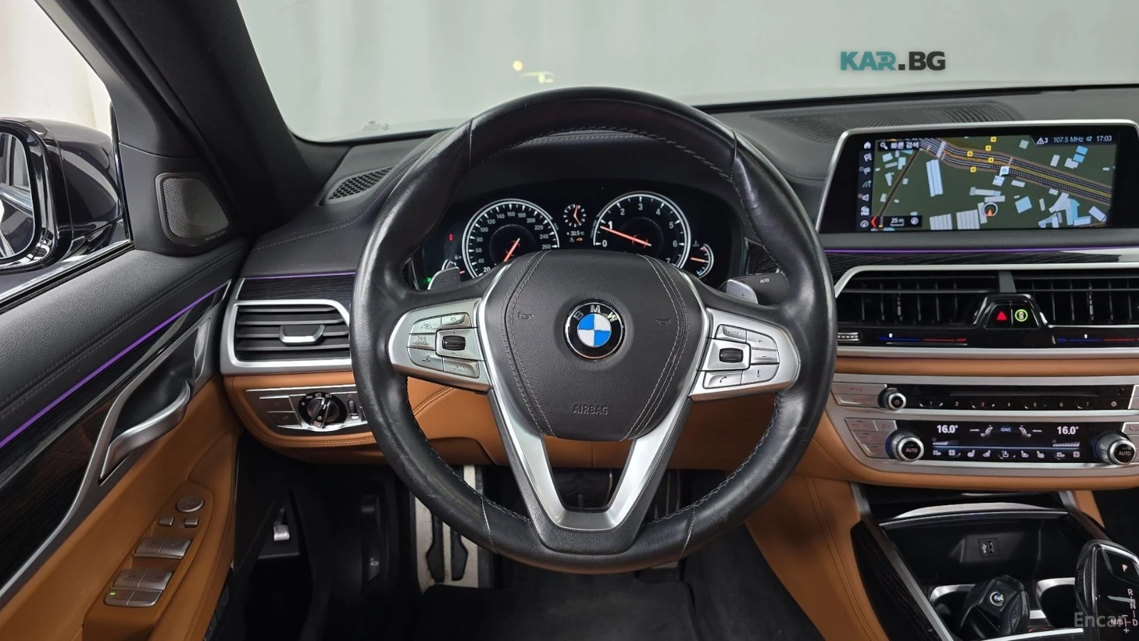 BMW 740 Li / XDRIVE / M PKG / TV / МАСАЖ / ОБДУХ / ФУЛЛ, снимка 13 - Автомобили и джипове - 55265214