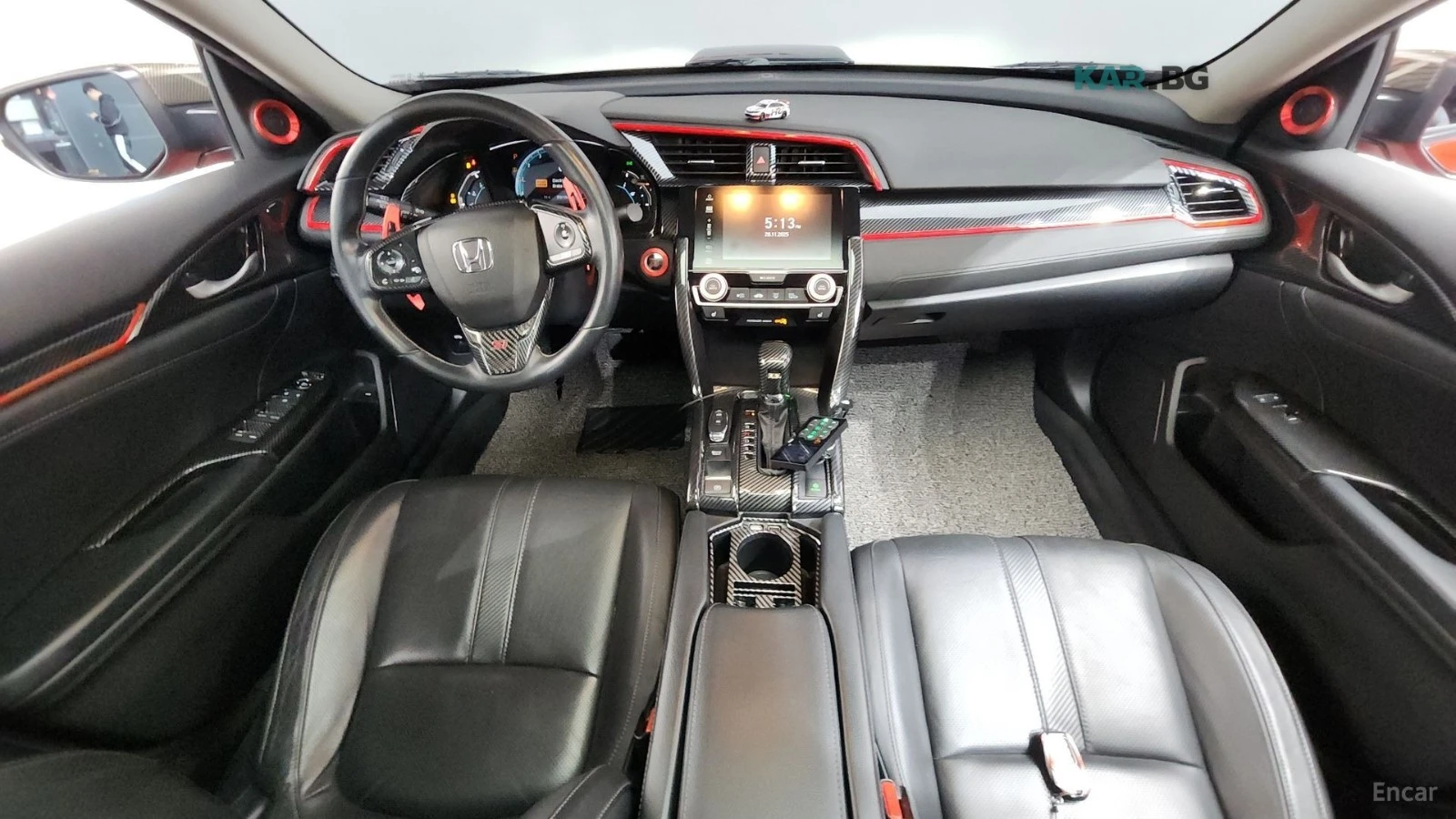 Honda Civic TUNING* КОЖА* НАВИ* ПАНО* КАМЕРА, снимка 7 - Автомобили и джипове - 55267327