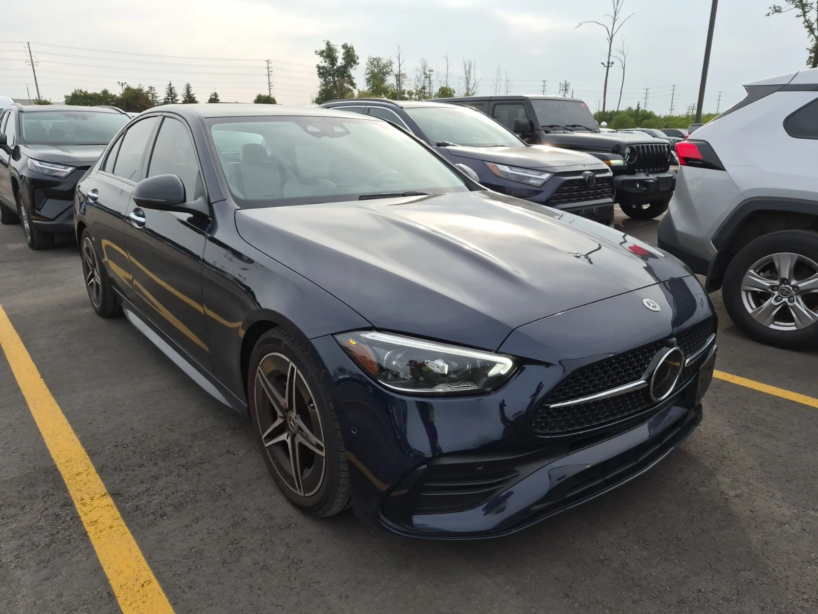 Mercedes-Benz C 300 | 2022 | 2.0 Hybrid | 258 к.с. | AWD | 42 760 km, снимка 2 - Автомобили и джипове - 55750518