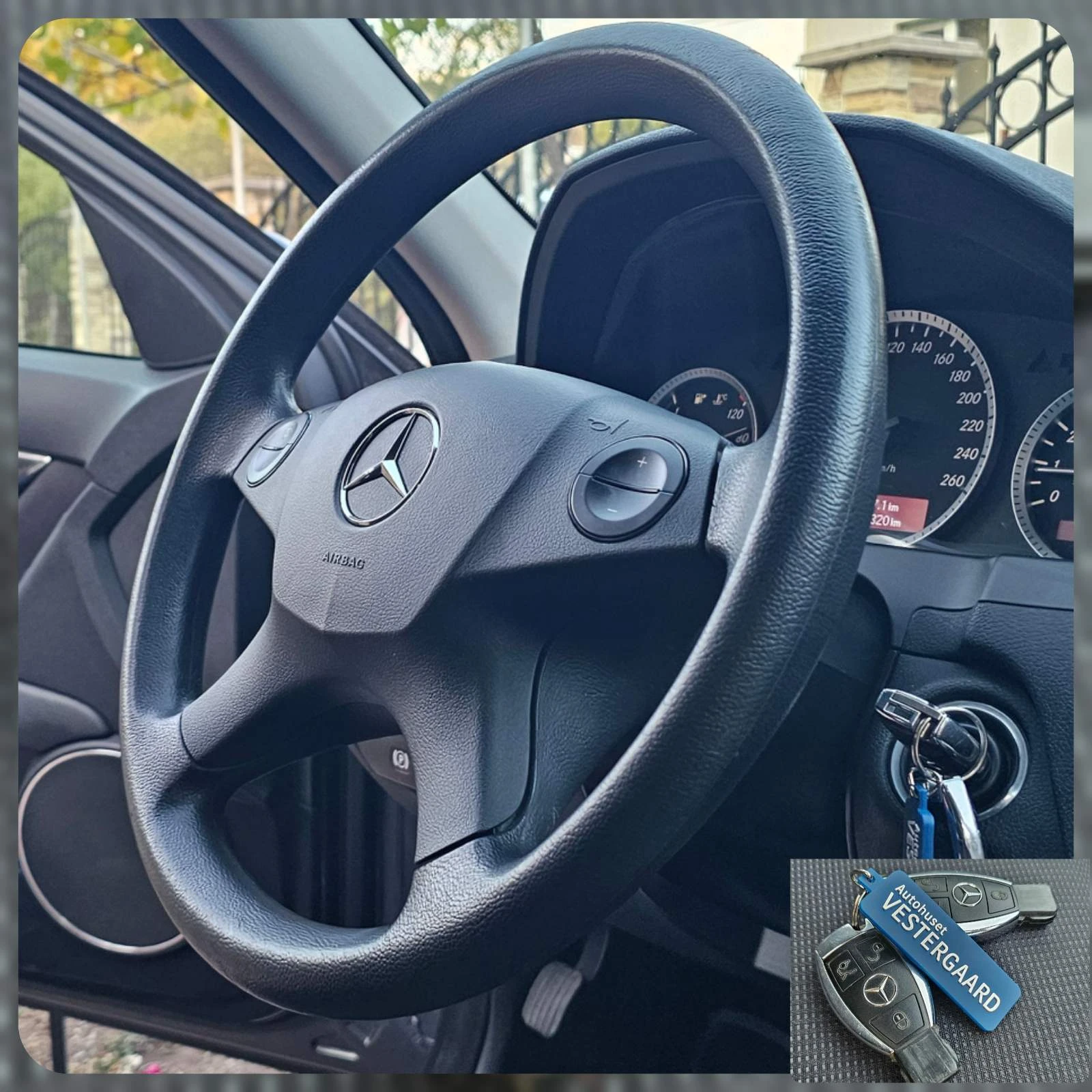 Mercedes-Benz C 180 CGI , снимка 14 - Автомобили и джипове - 56444316