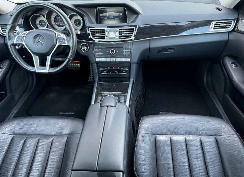 Mercedes-Benz E 350 3, 0d 258к.с., AMG, 4х4, 6B, 7G, авто, кожа, пано,, снимка 12 - Автомобили и джипове - 46329947