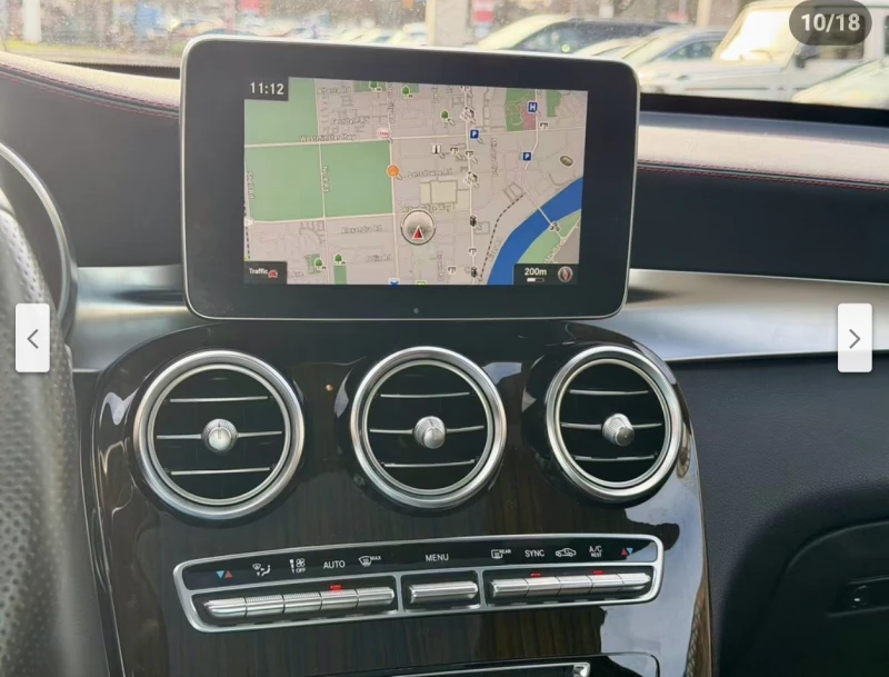 Mercedes-Benz GLC 43 AMG ПОДГРЕВ* 360КАМЕРА* LANE* ASSIST* КЕЙЛЕС* , снимка 12 - Автомобили и джипове - 53085757