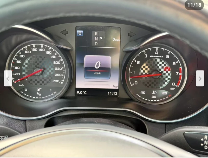 Mercedes-Benz GLC 43 AMG ПОДГРЕВ* 360КАМЕРА* LANE* ASSIST* КЕЙЛЕС* , снимка 15 - Автомобили и джипове - 53085757