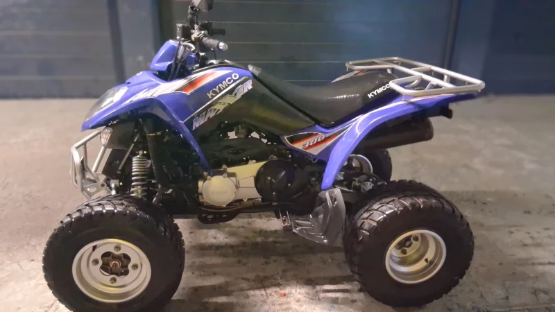 Kymco Maxxer 300 кубика с регистрация в Кат, снимка 7 - Мотоциклети и мототехника - 52683843