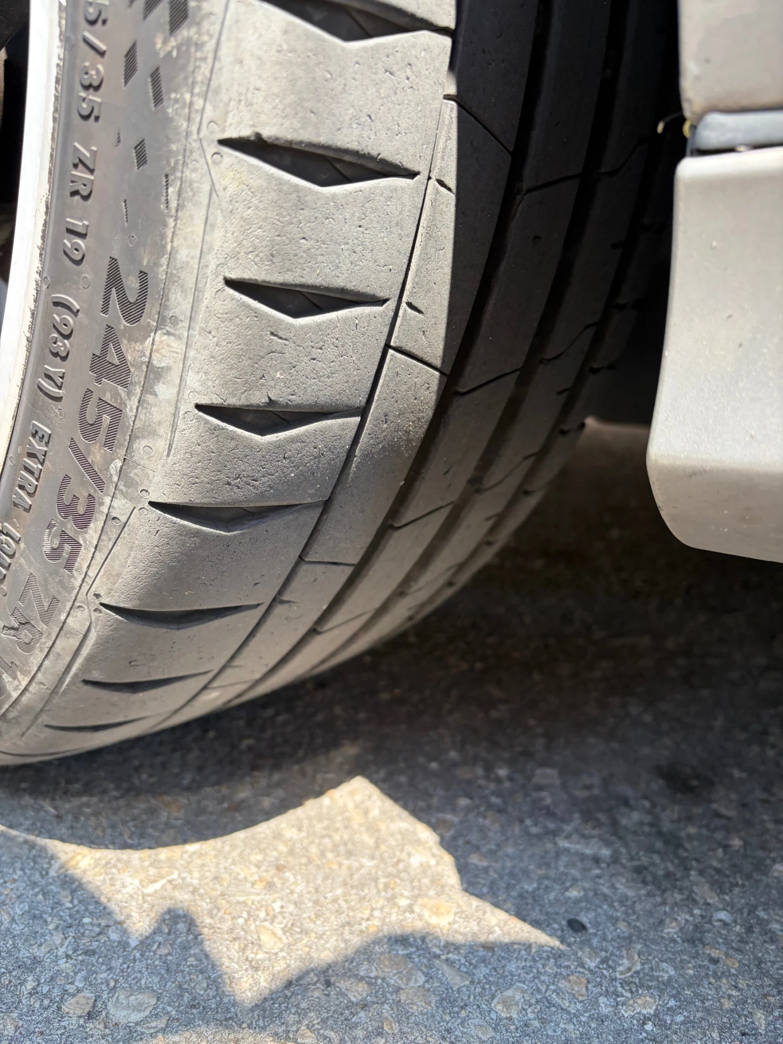 Гуми с джанти Continental 255/35R19, снимка 5 - Гуми и джанти - 55120630