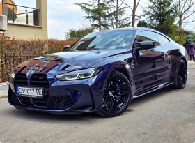 BMW M4 Competition xDrive Гаранция Tanzanite Blue, снимка 2