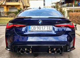 BMW M4 Competition xDrive Гаранция Tanzanite Blue, снимка 7