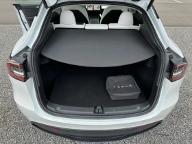 Tesla Model Y LR4X4 ЧАСТНА ОБЯВА БЯЛ САЛОН БЕЗ ТАКСИ ПРЕХВЪРЛЯНЕ, снимка 12