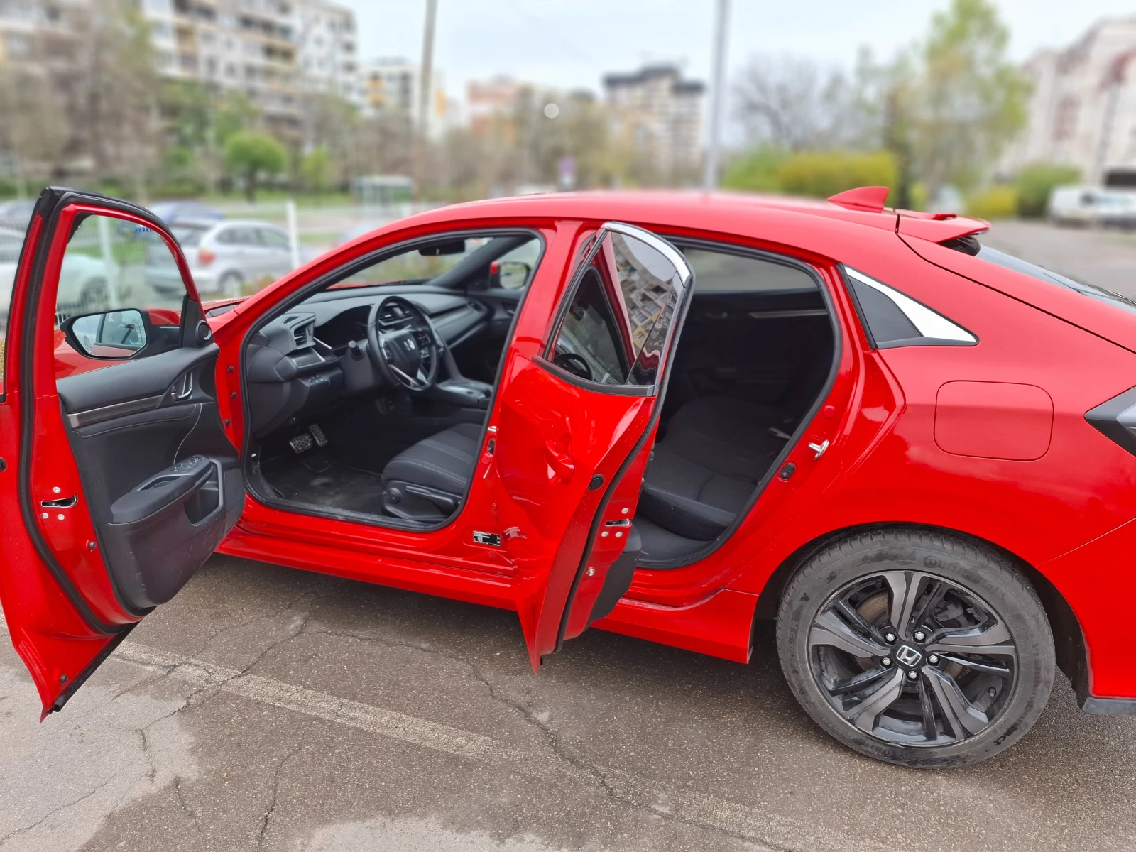 Honda Civic 100% РЕАЛНИ КИЛОМЕТРИ И СЕРВИЗНА ИСТОРИЯ - изображение 9