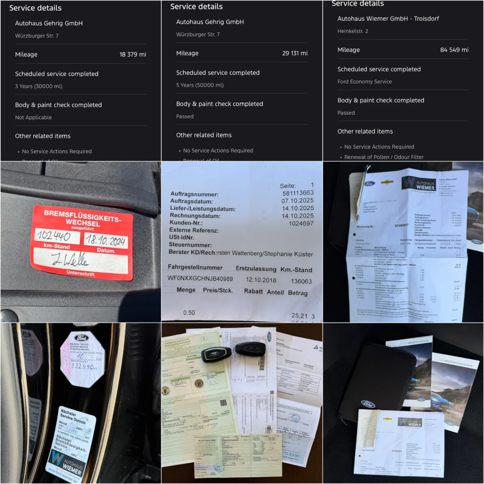 Ford Focus 1.5D AUTOMAT NAVI SERVICE BOOK EURO 6.2 TUV COC, снимка 16 - Автомобили и джипове - 55475339