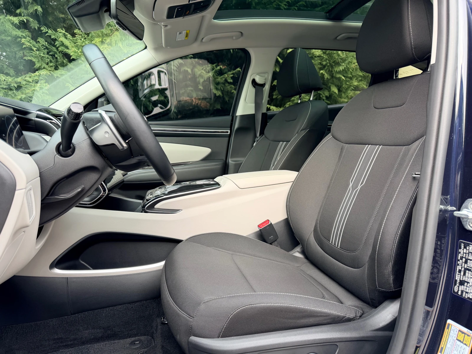 Hyundai Tucson 1.6HEV HYBRID ПОДГРЕВ Exellence 27000km!!!, снимка 10 - Автомобили и джипове - 53964160